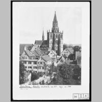 Blick von NW, Aufn. um 1900, Foto Marburg.jpg